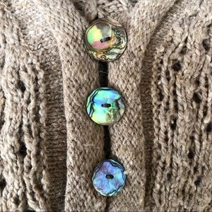 THE ICING * Natural Linen-Look Oversize Sweater